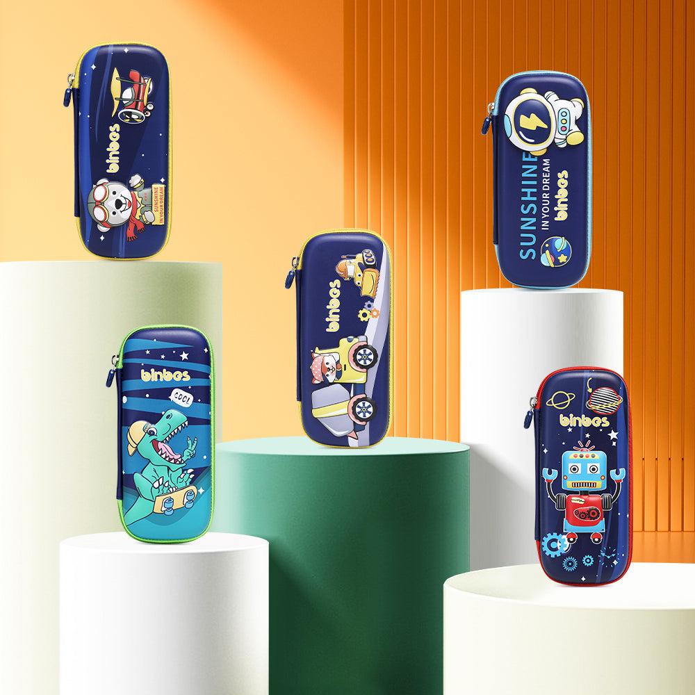 Cute 3D Kids Pencil Case with Fun Cartoon Design