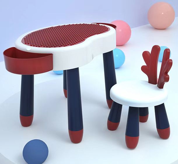 iZEL Kids Multifunctional Activity Table and Chair Set – For Learning, Playing, and Creative Fun