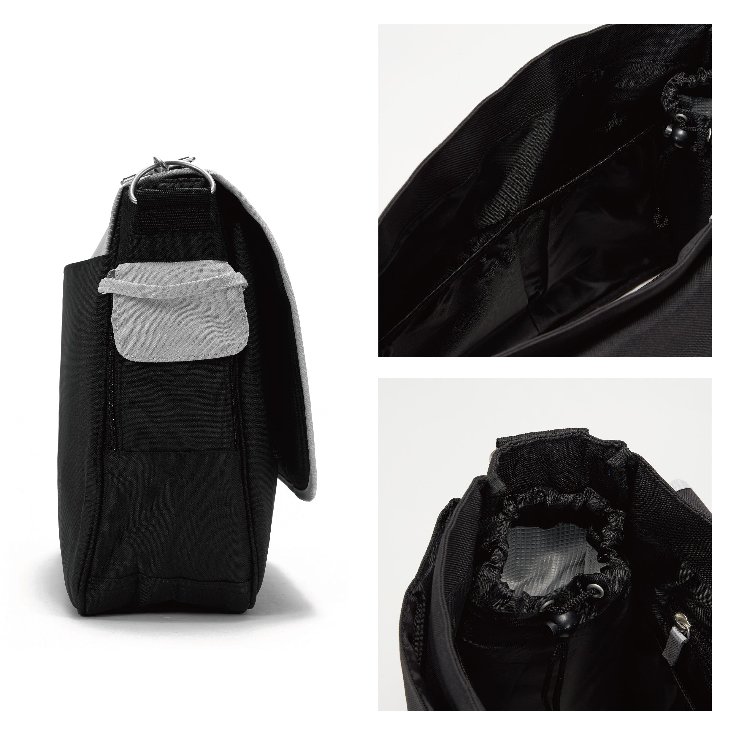 iZEL Kids Nappy Changing Shoulder Bag Insulated Bottle Side