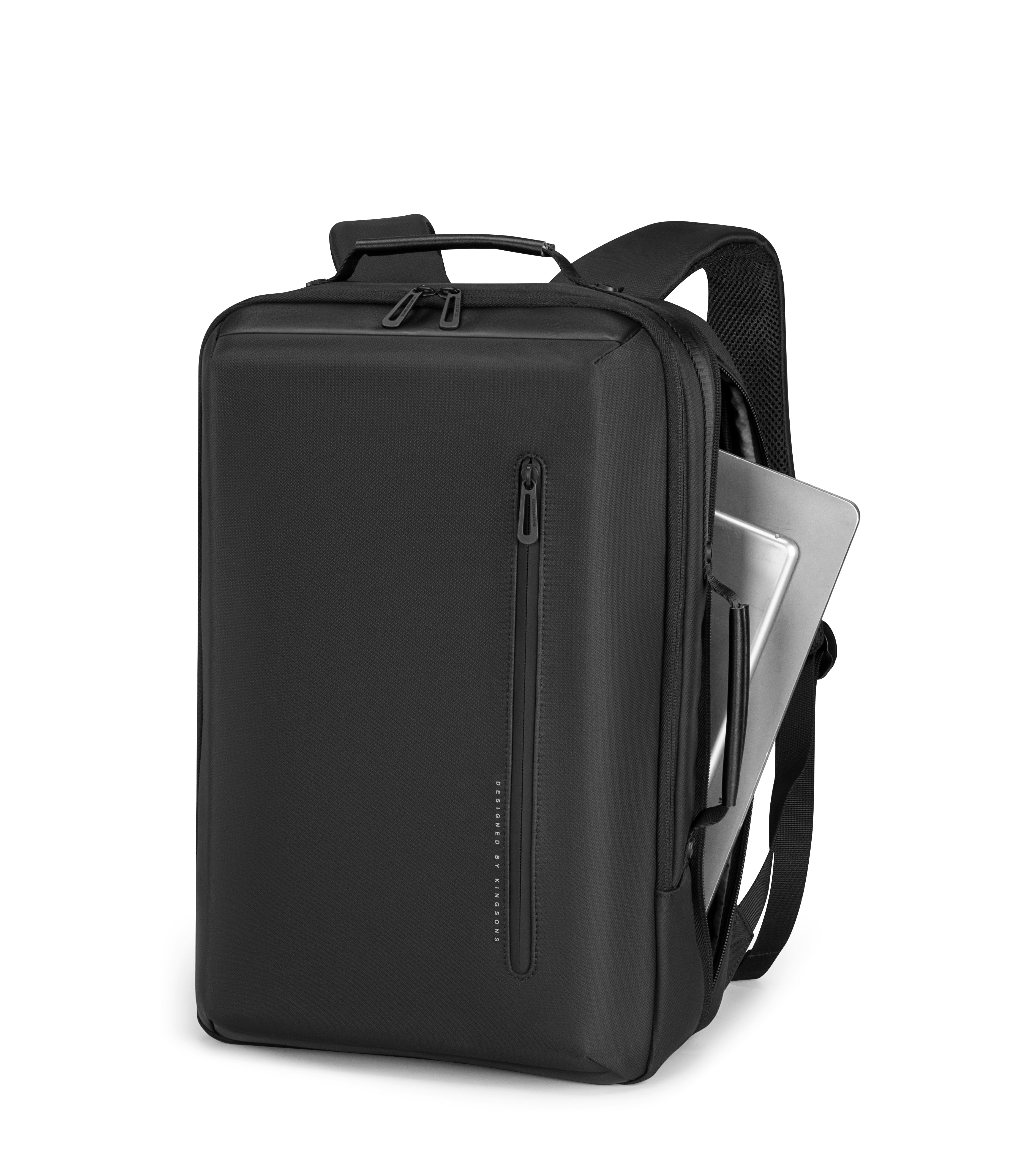 iZEL Urban Backpack - Water-Resistant 15.6'' Laptop Bag with USB Charging, Multiple Compartments, and Ergonomic Design