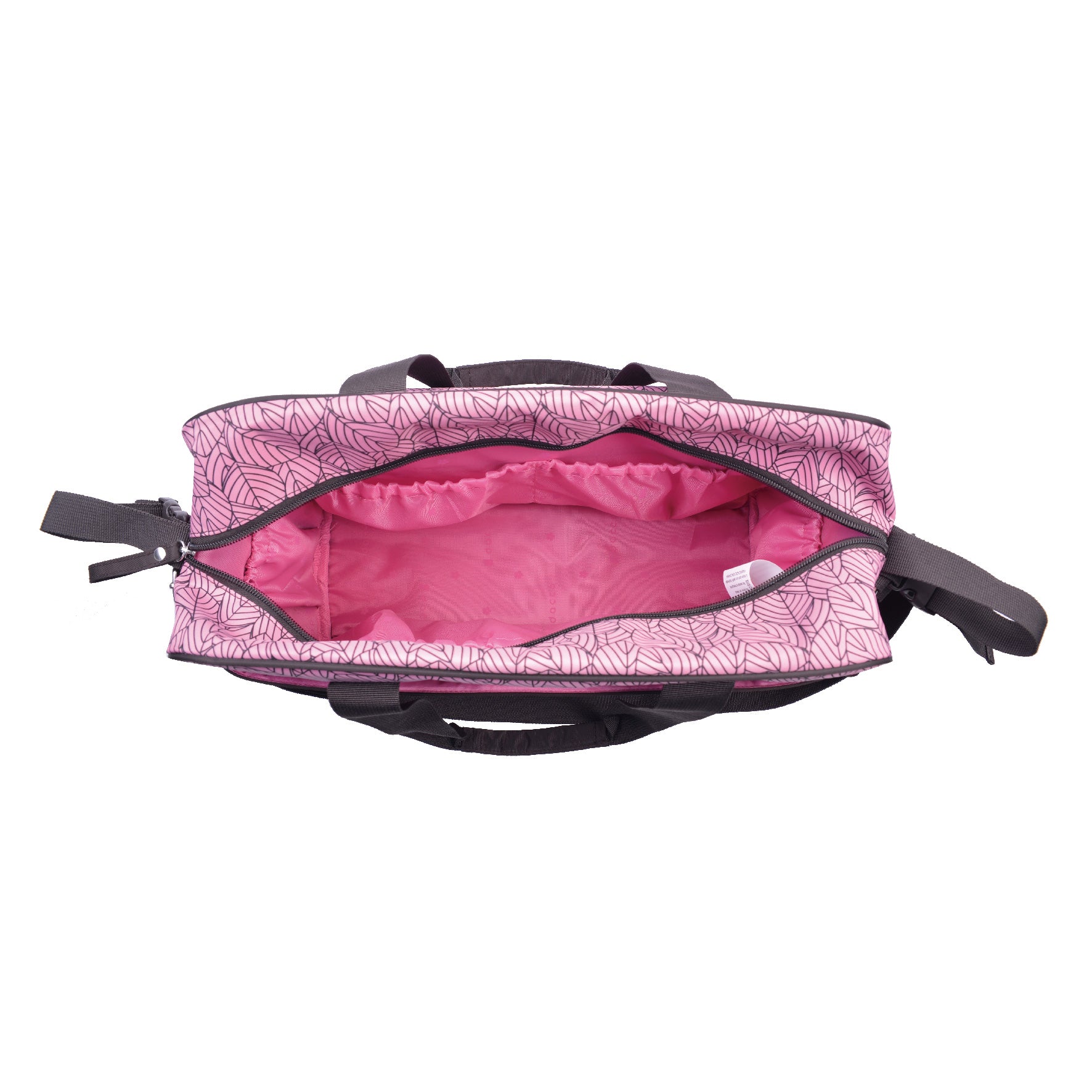 iZEL Kids Mommy Messenger Nappy Bag - Waterproof Maternity Tote (Pink)