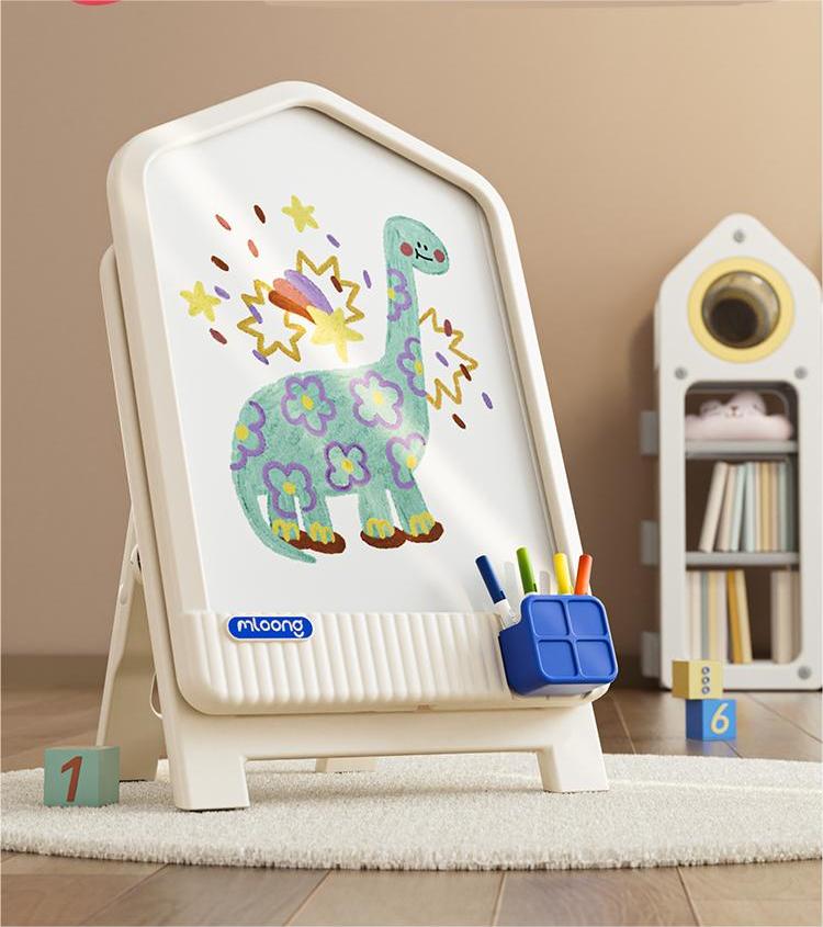 iZEL Kids Magic House Adjustable Drawing and Learning Board for Kids