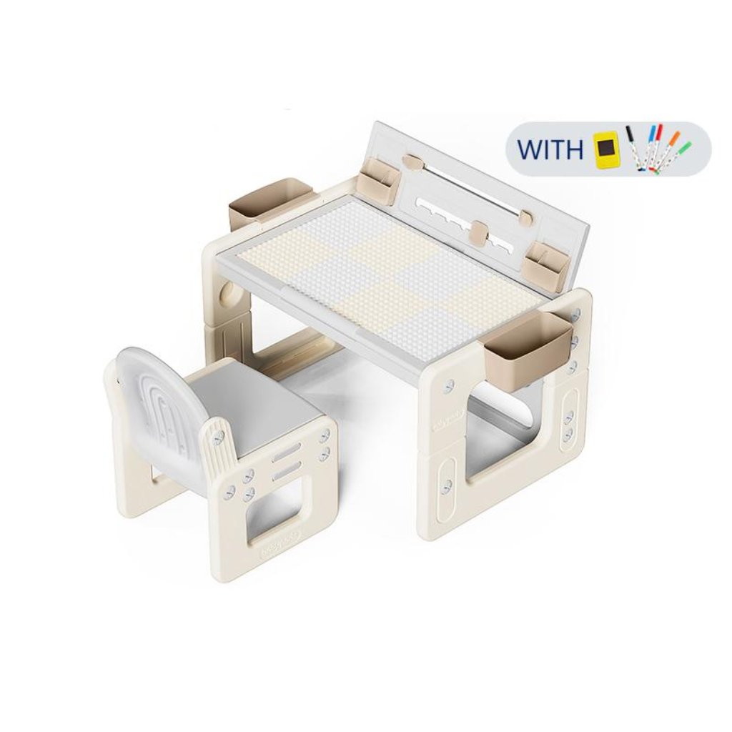 Kids Adjustable Learning Desk and Chair Set
